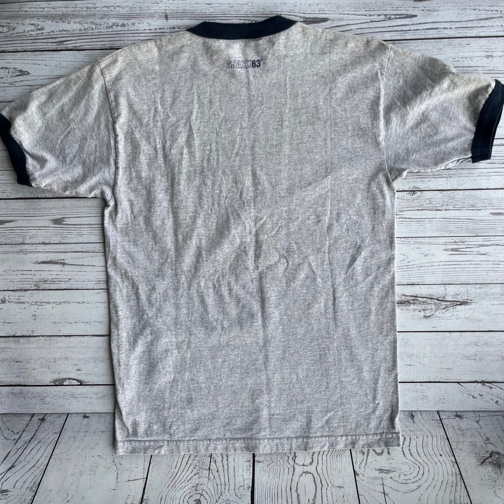 F*CK BUDDY Vintage Y2K Ringer T-Shirt Mens M Streetwear Retro 90s Skate Urban - Picture 7 of 11
